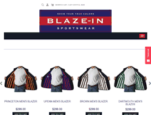 Tablet Screenshot of blaze-in.com